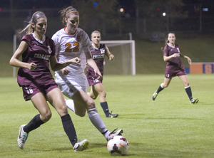 Forward Stephanie Skilton, a New Zealand native, honed her skills playing against boys in her youth.