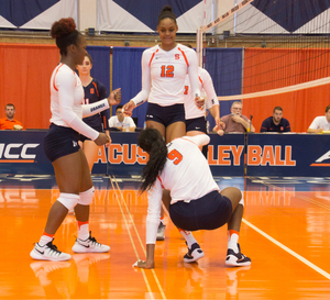 Syracuse stumbled again, losing to No. 8 North Carolina in straight sets.