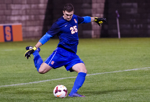 Alex Bono is one of several players who Syracuse has drawn from Empire United Development Academy. Empire helps players play in a more serious soccer environment before college. 