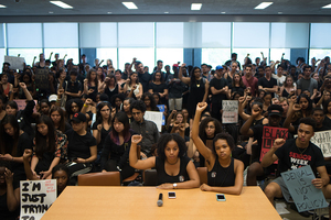 Following racial incidents on the Cornell University campus in September, students demanded the university take greater steps to curtail racism. 