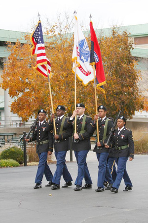 The CNY Veterans Parade celebrated their first event ten years ago with the intention of mobilizing community support for veterans and spreading awareness of veteran sacrifice.