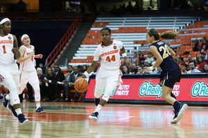 Jasmine Nwajei scored eight points in a second quarter that led SU over Georgia Tech. 