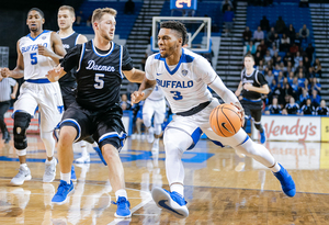 Jayvon Graves, a native of Ohio, has never felt the pressure to live up to anyone else's legacy. At St. Vincent-St. Mary and to Buffalo, he's made a name for himself. 