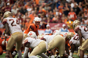 Tommy DeVito was named ACC Rookie of the Week after throwing and running for a touchdown against the Seminoles. 