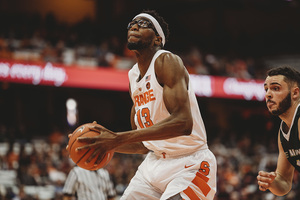 Paschal Chukwu went for a double-double when Syracuse played Morehead State on Nov. 10. 