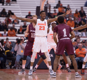 Frank Howard is 14th in the ACC in steals this season with 1.64, despite missing games because of an injury. 