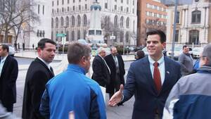 Former Syracuse long snapper Sam Rodgers has been on the campaign trail around CNY for a seat on the New York State Senate.