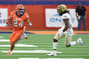 Cooper Lutz was Syracuse's special teams captain and a backup running back. 