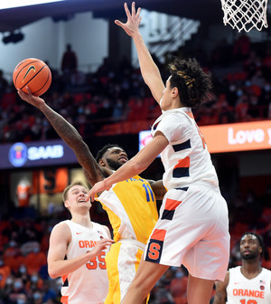 Jim Boeheim said Syracuse’s second-half defense was “by far the best it’s been all year” in its 16-point win over Pittsburgh.