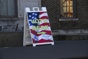 Republican Brandon Williams defeated Democratic opponent Francis Conole for New York’s 22nd District late Monday night.