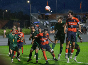 The Orange were tied 0-0 in the 56th minute when officials stopped play due to heavy rain. The game will not be resumed at a later date. 