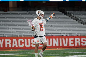 Syracuse men’s lacrosse players Sam English, Saam Olexo, Michael Grace were all selected in the 2024 National Lacrosse League Draft.