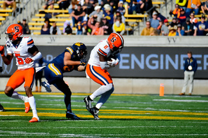 In its 33-25 win over Cal, Syracuse converted on all four of its fourth down attempts while LeQuint Allen Jr. scored multiple touchdowns for the third straight week.