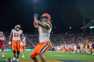 LeQuint Allen Jr. became Syracuse's first player with 20-plus touchdowns in a season since Walter Reyes’ 21 in 2003 with his three touchdowns in the Holiday Bowl.