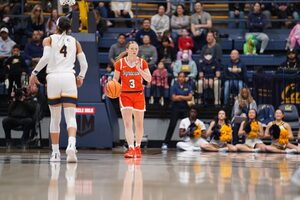 Olivia Schmitt tallied four assists in a career-high 26 minutes, but it wasn't enough for Syracuse to defeat Cal.