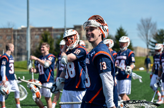 Evan Molloy walks off smiling after the win. 