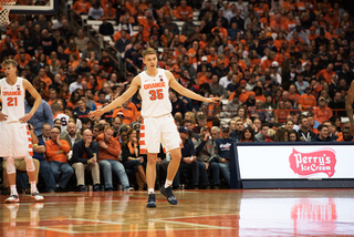 Buddy Boeheim was scoreless in five minutes on the floor.